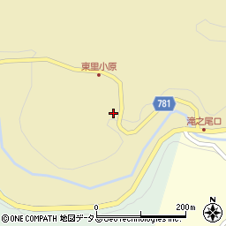 奈良県宇陀市室生小原821-1周辺の地図