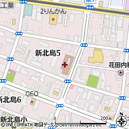 住之江郵便局　荷物集荷周辺の地図