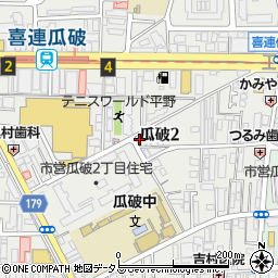 浅田医院周辺の地図