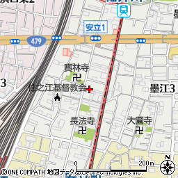 梶川材木店周辺の地図