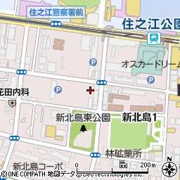 ＧＳパーク住之江公園駅前駐車場周辺の地図