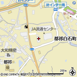 奈良県農業協同組合　広域茶流通センター周辺の地図
