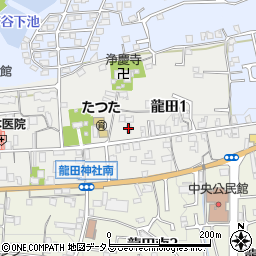 霊雲寺周辺の地図