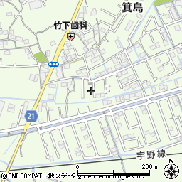 岡山県岡山市南区箕島991-2周辺の地図