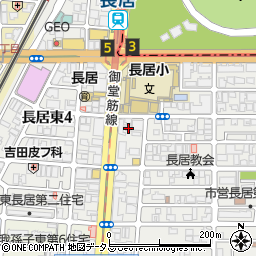 鍵の出張救急車長居東・沢之町・粉浜・万代周辺の地図