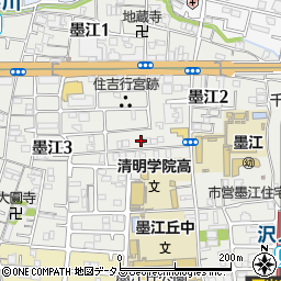 住吉千躰郵便局 ＡＴＭ周辺の地図