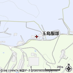 岡山県倉敷市玉島服部3782周辺の地図