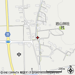岡山県小田郡矢掛町中1925周辺の地図