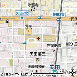 大阪芸術大学短期大学部　大阪キャンパス周辺の地図