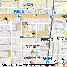 大阪芸術大学短期大学部　大阪キャンパス周辺の地図
