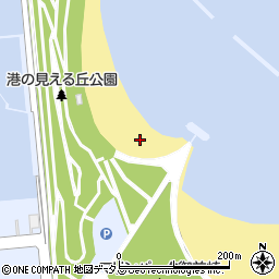 御前崎海水浴場周辺の地図