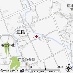 岡山県小田郡矢掛町江良912周辺の地図