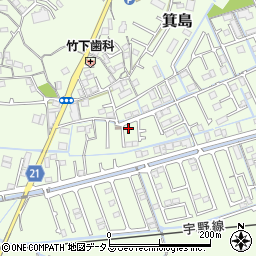 岡山県岡山市南区箕島991-6周辺の地図