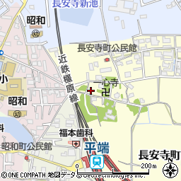 奈良県大和郡山市長安寺町388周辺の地図