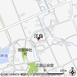 岡山県小田郡矢掛町江良988周辺の地図