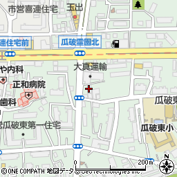 松竹温泉周辺の地図