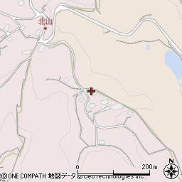 岡山県井原市北山町61周辺の地図