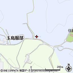 岡山県倉敷市玉島服部3787周辺の地図