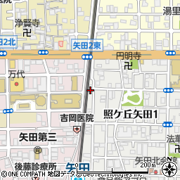 杉山・洋裁店周辺の地図