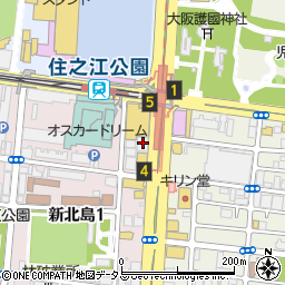 波平 住之江店周辺の地図