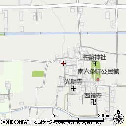 奈良県天理市南六条町347周辺の地図