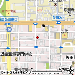 ハウス・アイ矢田周辺の地図