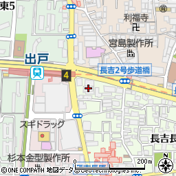 株式会社武蔵野フーズ　大阪営業所周辺の地図