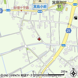 岡山県岡山市南区箕島770-2周辺の地図
