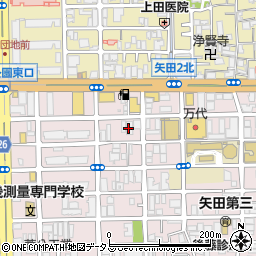 日晴金属株式会社　大阪事業所周辺の地図