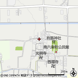 奈良県天理市南六条町302周辺の地図