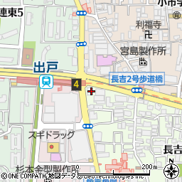 吉田皮膚科クリニック周辺の地図