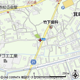 岡山県岡山市南区箕島1049-1周辺の地図