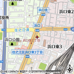 ジャパンファーマシー薬局住之江店周辺の地図