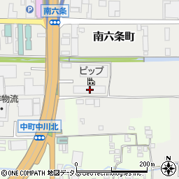 奈良県天理市南六条町182周辺の地図