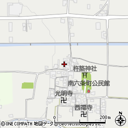 奈良県天理市南六条町300周辺の地図