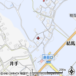 三重県名張市結馬257周辺の地図
