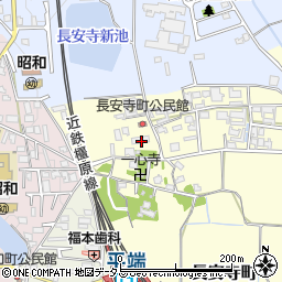 奈良県大和郡山市長安寺町433周辺の地図