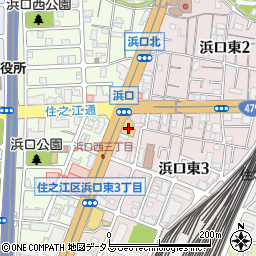 尼崎信用金庫住之江支店周辺の地図