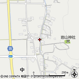 岡山県小田郡矢掛町中442周辺の地図