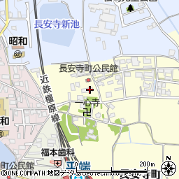 奈良県大和郡山市長安寺町432周辺の地図