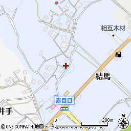 三重県名張市結馬290周辺の地図