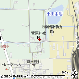 小田中町公民館周辺の地図