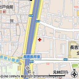 ファミリーマート平野長吉出戸店周辺の地図