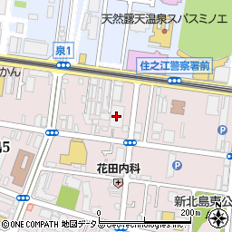 秋田資材倉庫駐車場周辺の地図