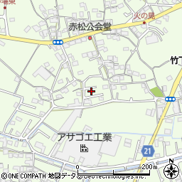 岡山県岡山市南区箕島1109-2周辺の地図