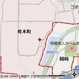 奈良県大和郡山市椎木町658-1周辺の地図