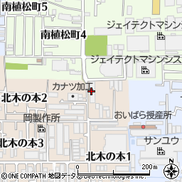 株式会社オダ　工場周辺の地図