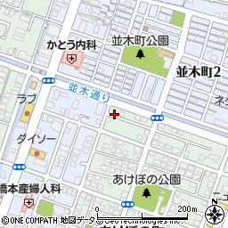 アビニヨン洋菓子店周辺の地図