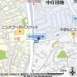 倉敷警察署中庄交番周辺の地図