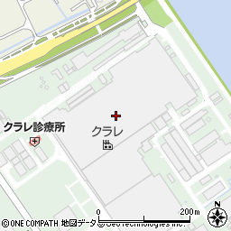 株式会社クラレ岡山事業所　ポバール・エバール生産・技術開発部周辺の地図